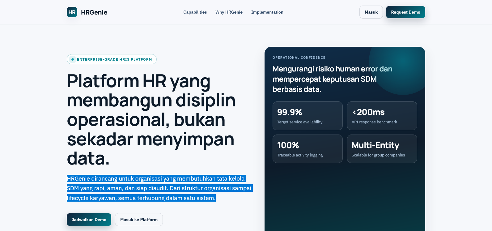 HR GENIE