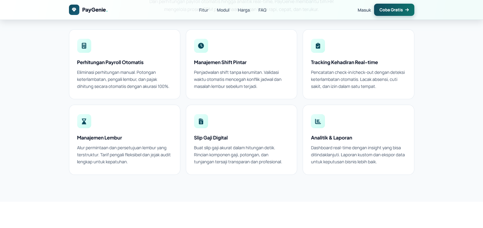 Paygenie - Payroll System